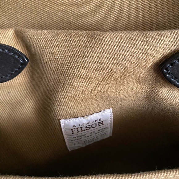 Filson zipper tote bag for sale - Picture 2 of 9